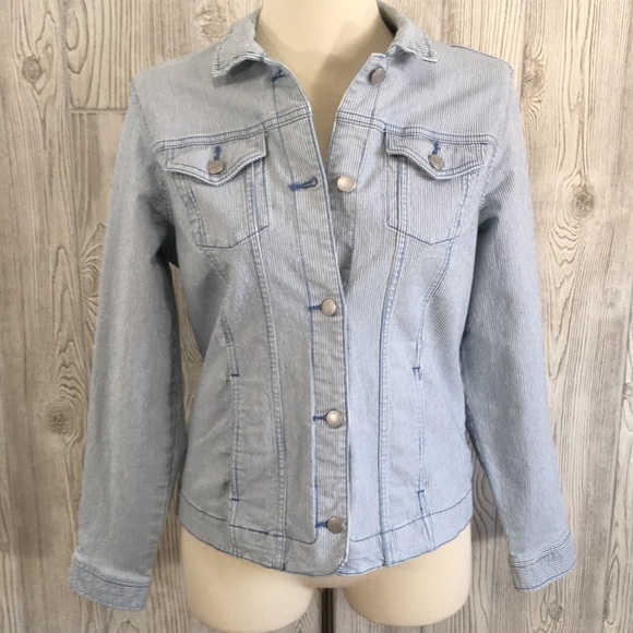 Croft & Barrow Light Blue Conductor Jacket Medium - Picture 1 of 8